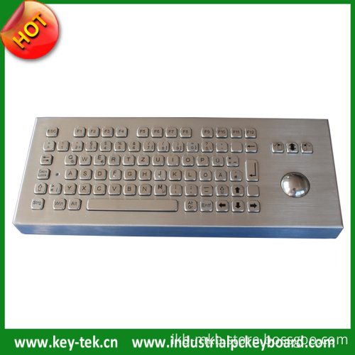 China Customized Desktop Industrial Keyboard with Trackball